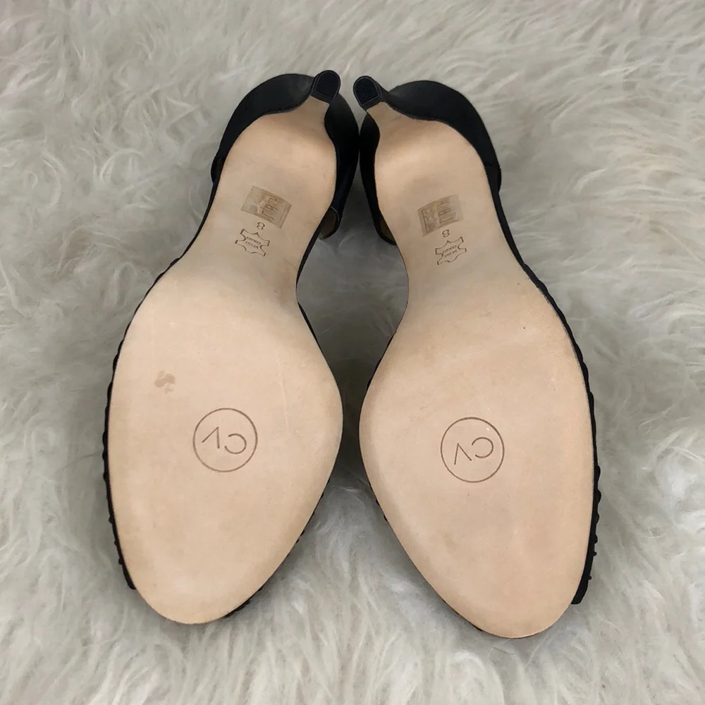NEW Cynthia Vincent‎ Loreli D’Orsay Pump Black 8